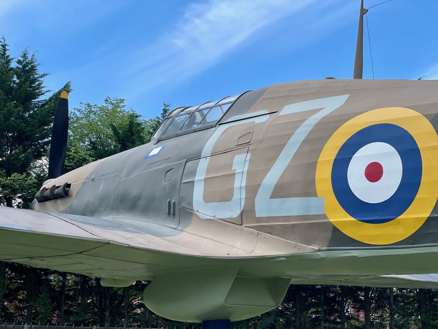 Planes at the Biggin Hill Memorial Museum, Biggin Hill, London
