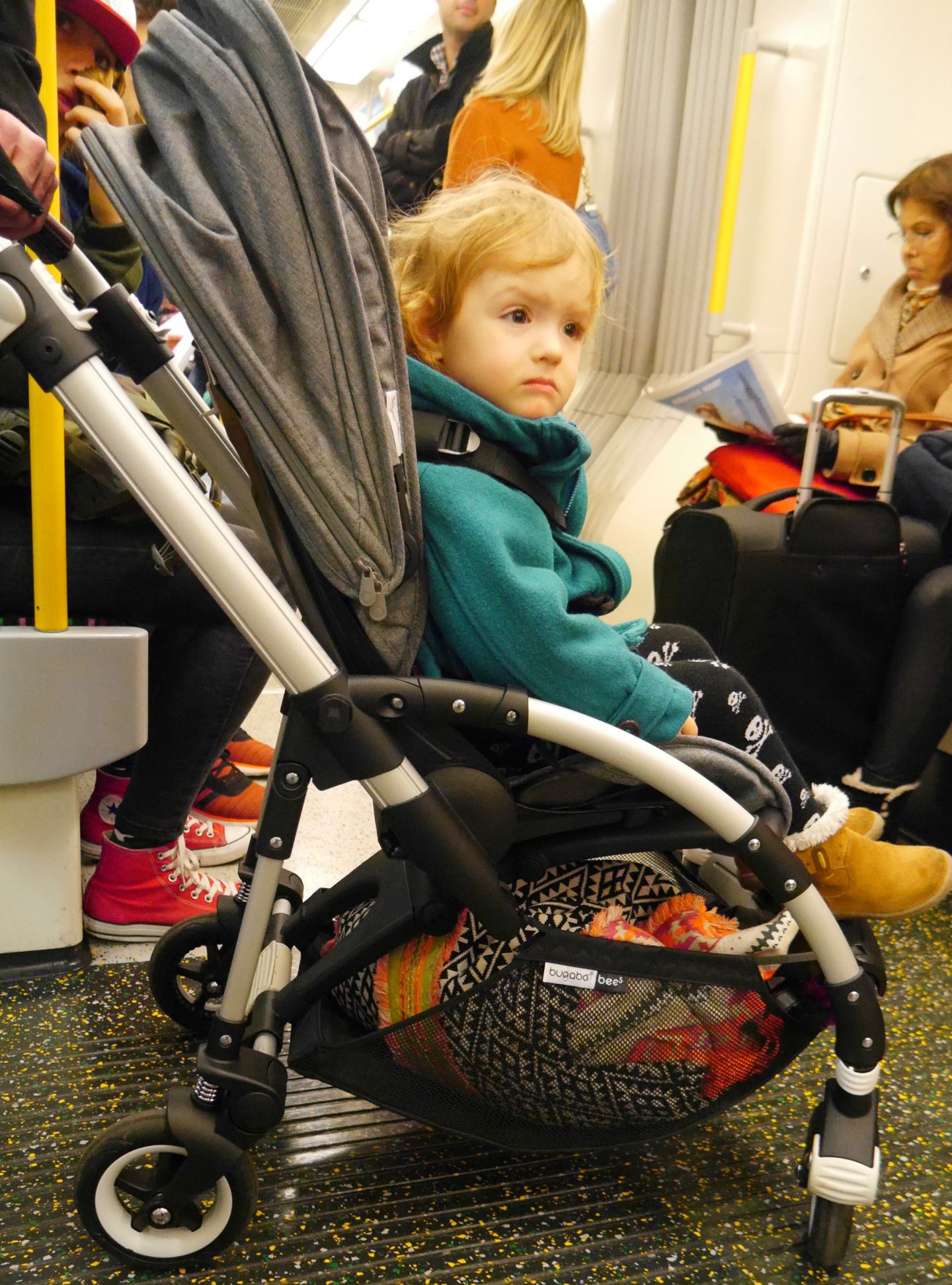 Bugaboo Bee 5 on public transport - how to get around on public transport with a baby