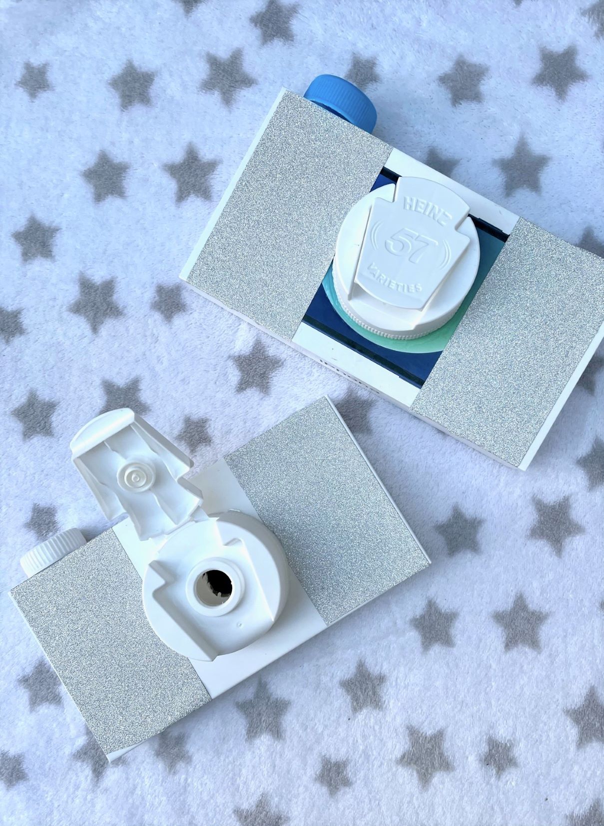 Cardboard box craft camera