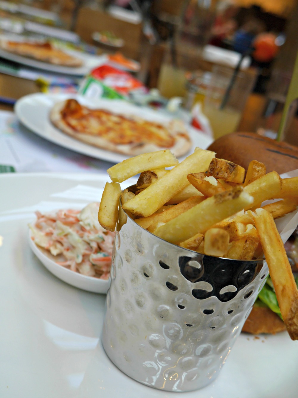 Chips! T Rex GRill Natural History Museum London