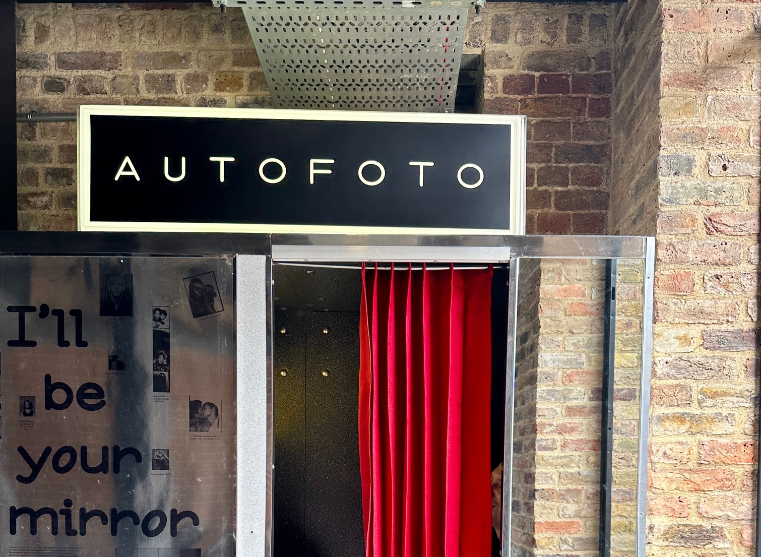 Coal Drops Yard photo booth