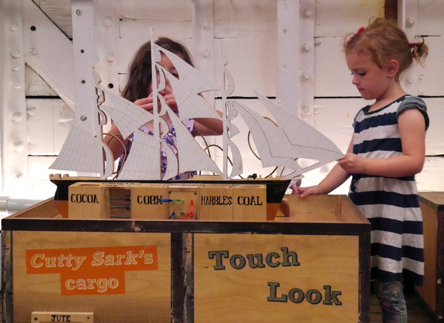 Cutty Sark review - interactive exhibitions for children