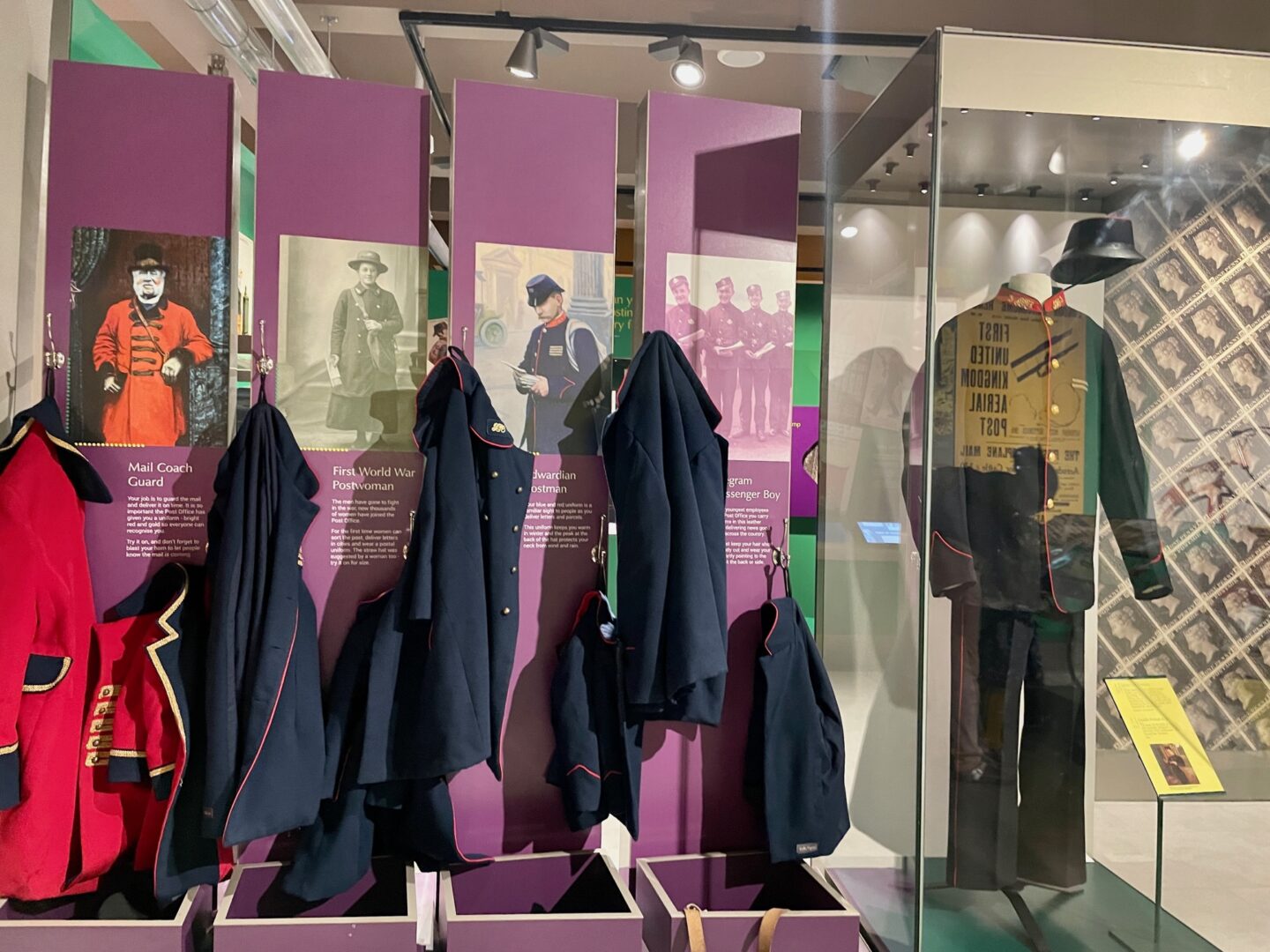 The postal museum review and mail rail - postman dress up