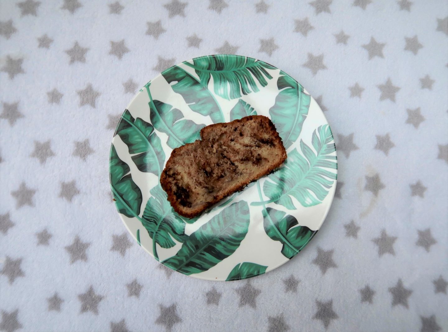 Recipe for easy banana bread with chocolate spread