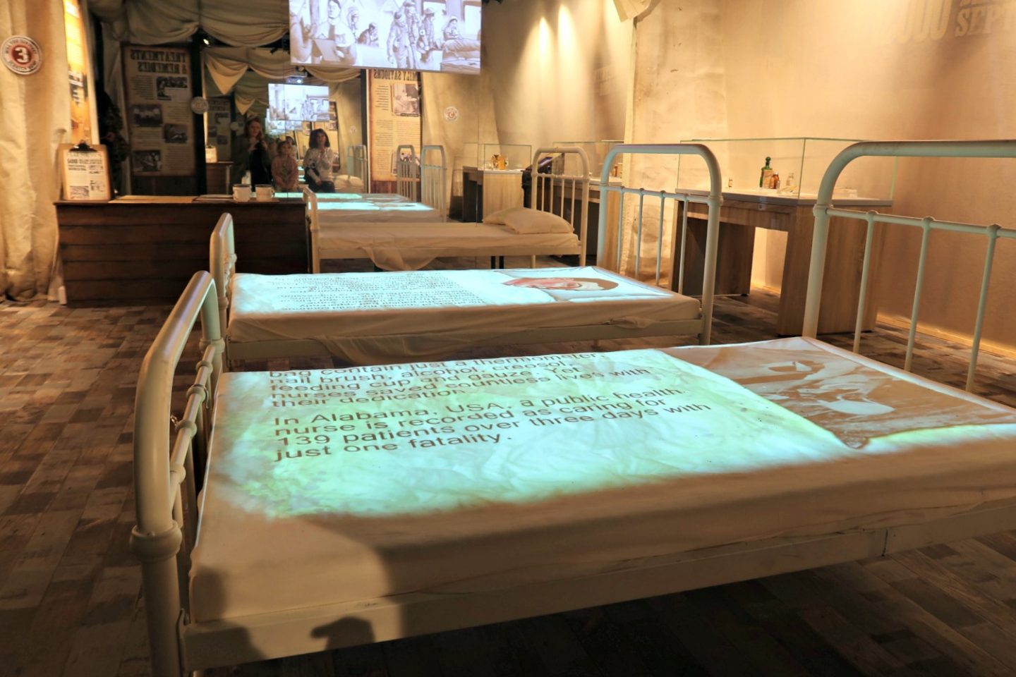 Florence Nightingale museum spanish flu exhibition 