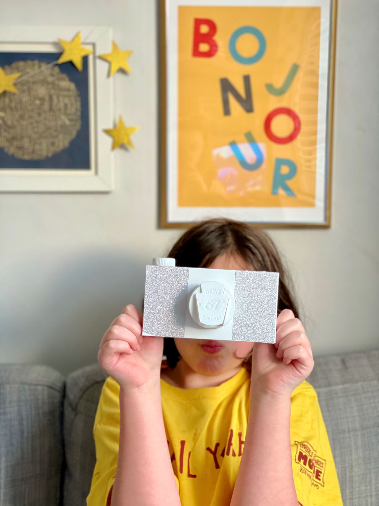 How to make a cardboard box camera for kids - and easy and fun recycled object craft