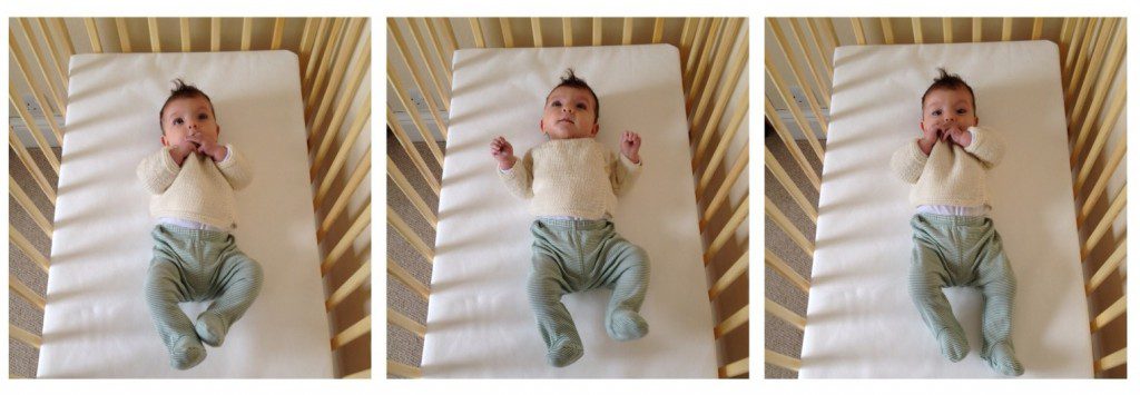 Baby in bed