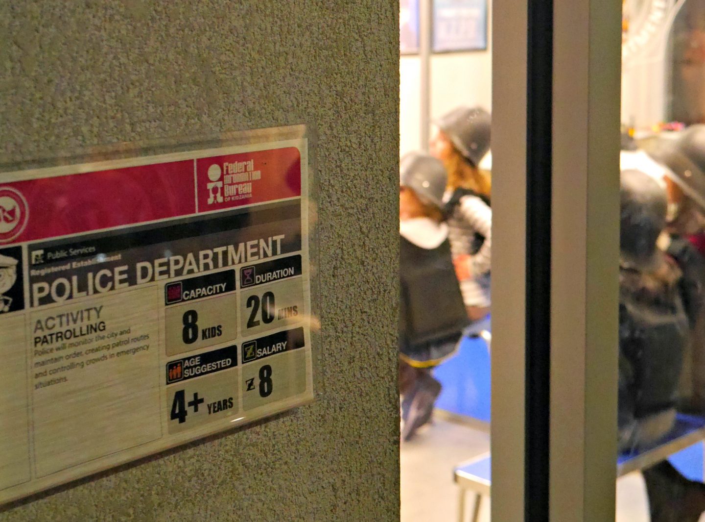 Kidzania London review - age limits for under fours
