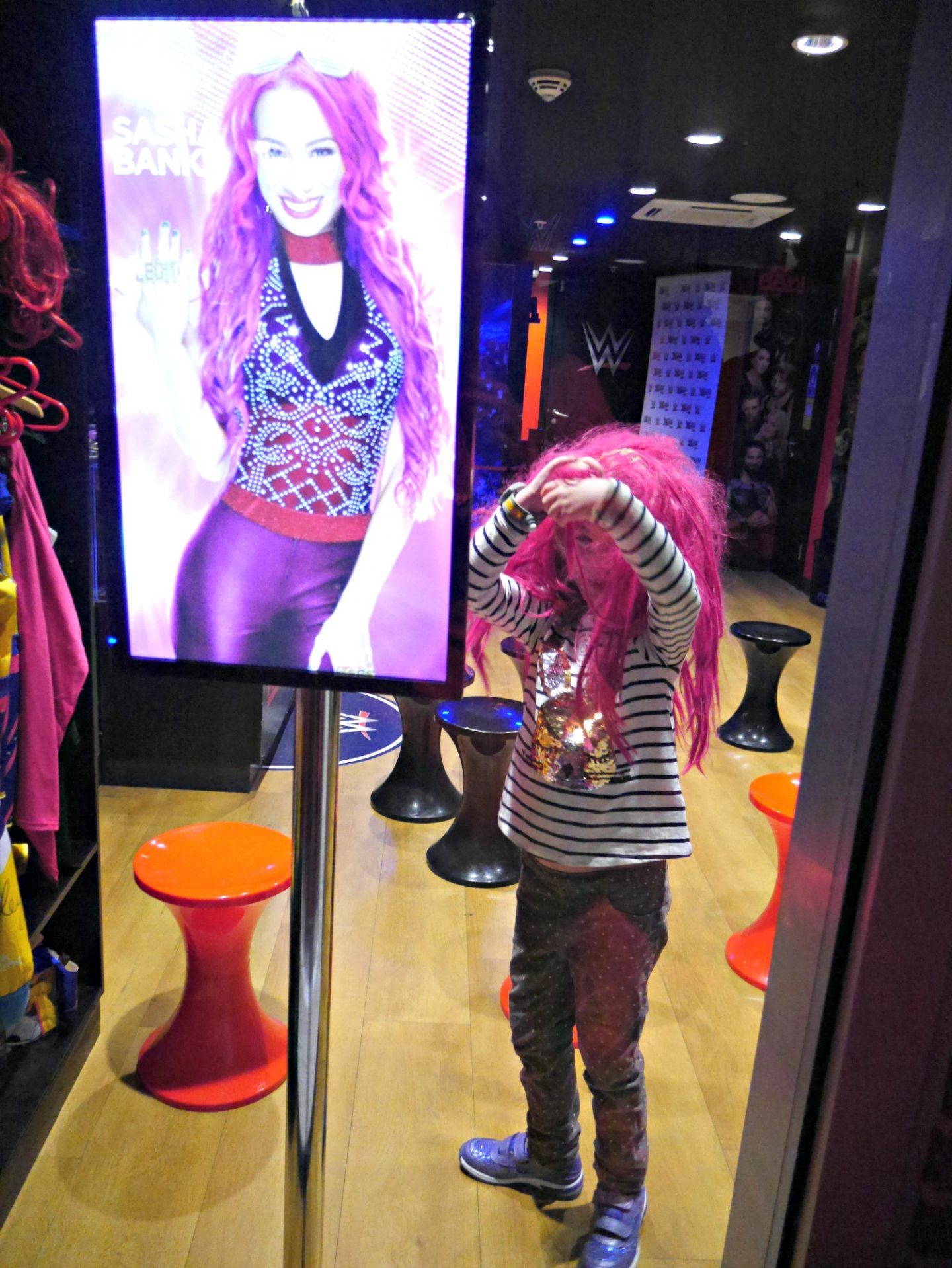 Kidzania London review  - WWF wrestling