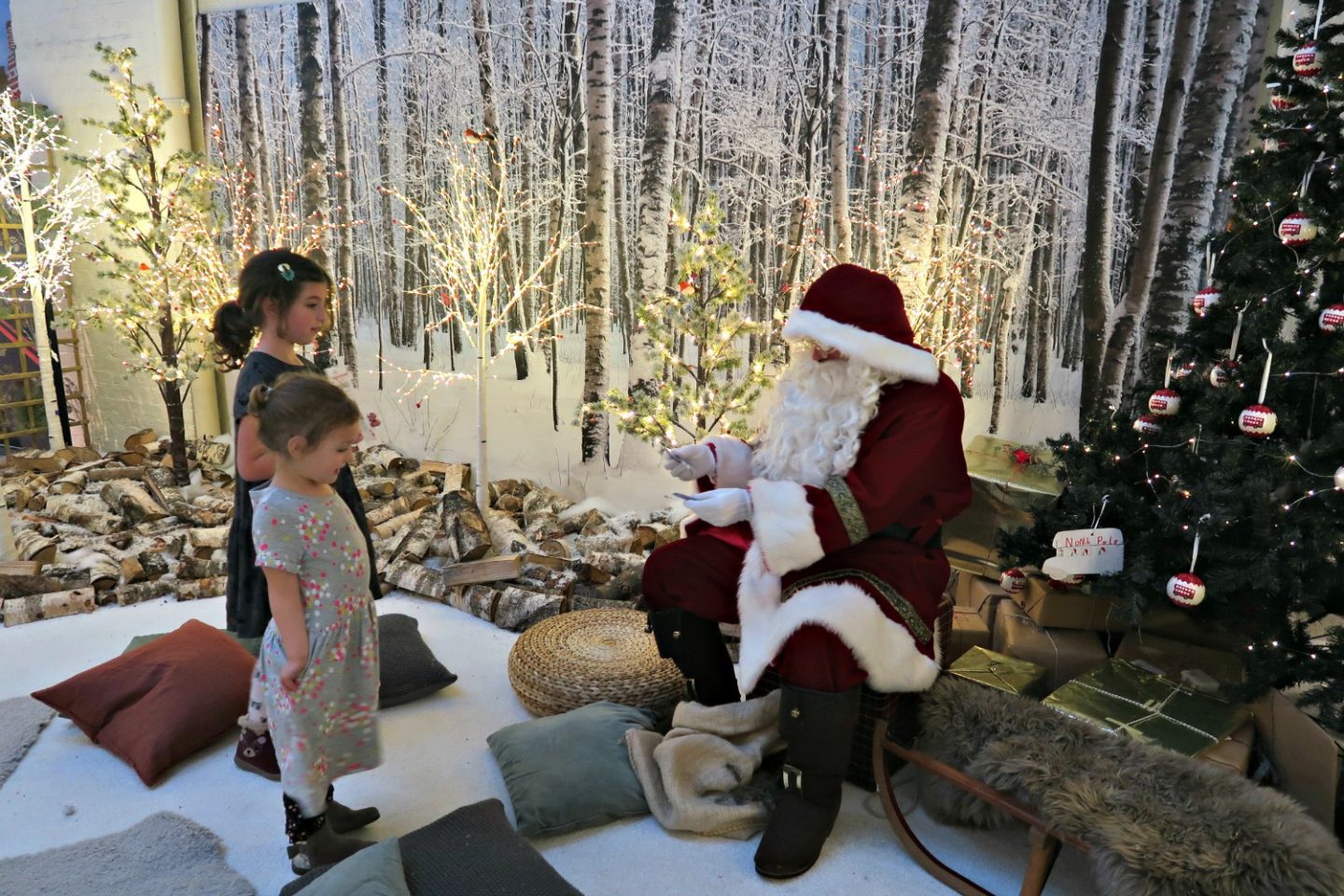 London Transport Museum - Santa