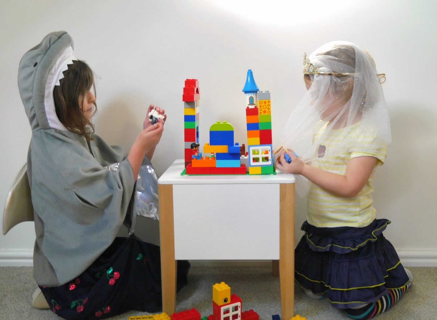 Making a Duplo and Lego table and GLTC potter storage stool review 