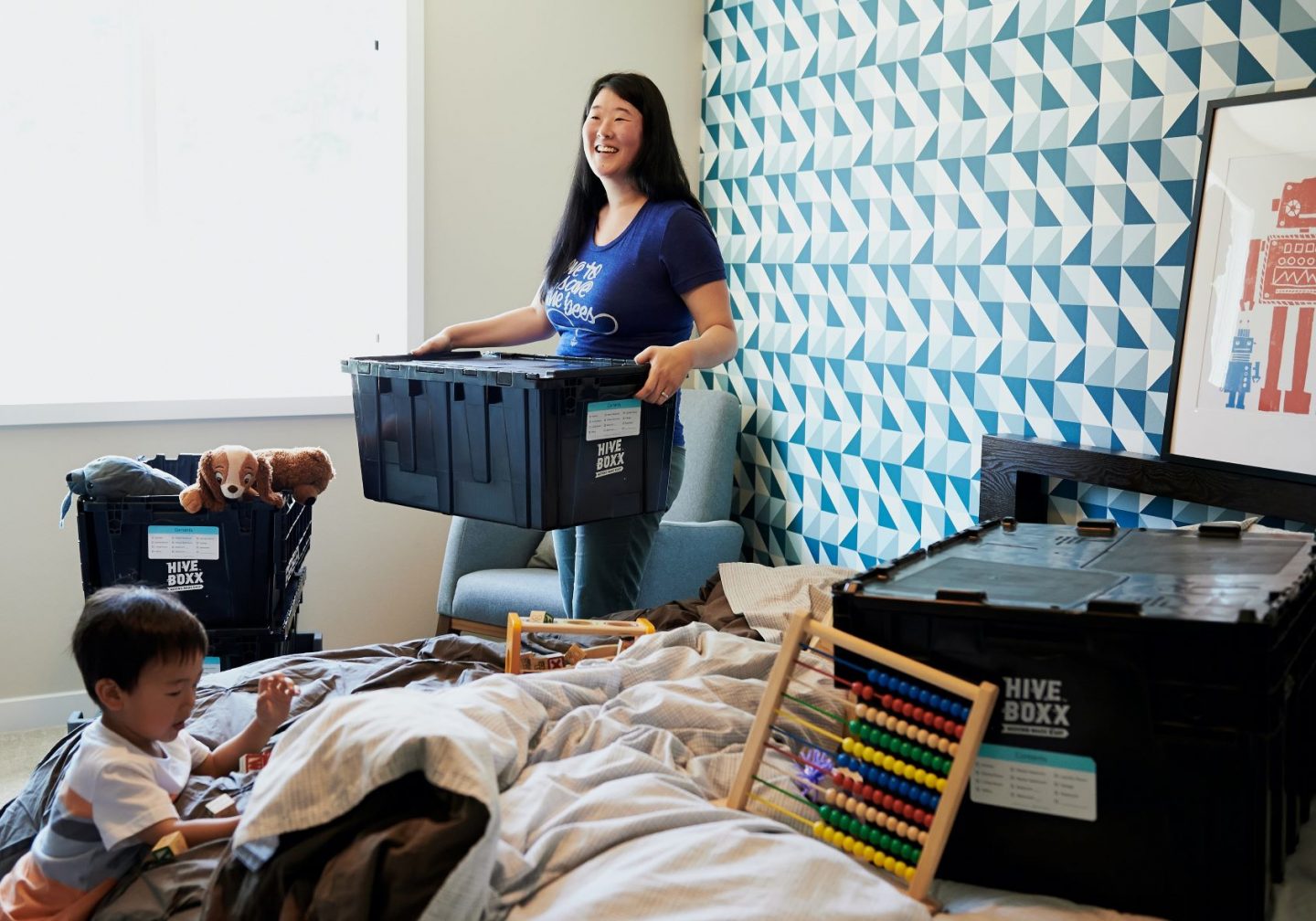 Moving house with a toddler tips