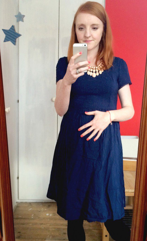 New Look maternity dresses - maternity skater dress - cheap stylish maternity clothes