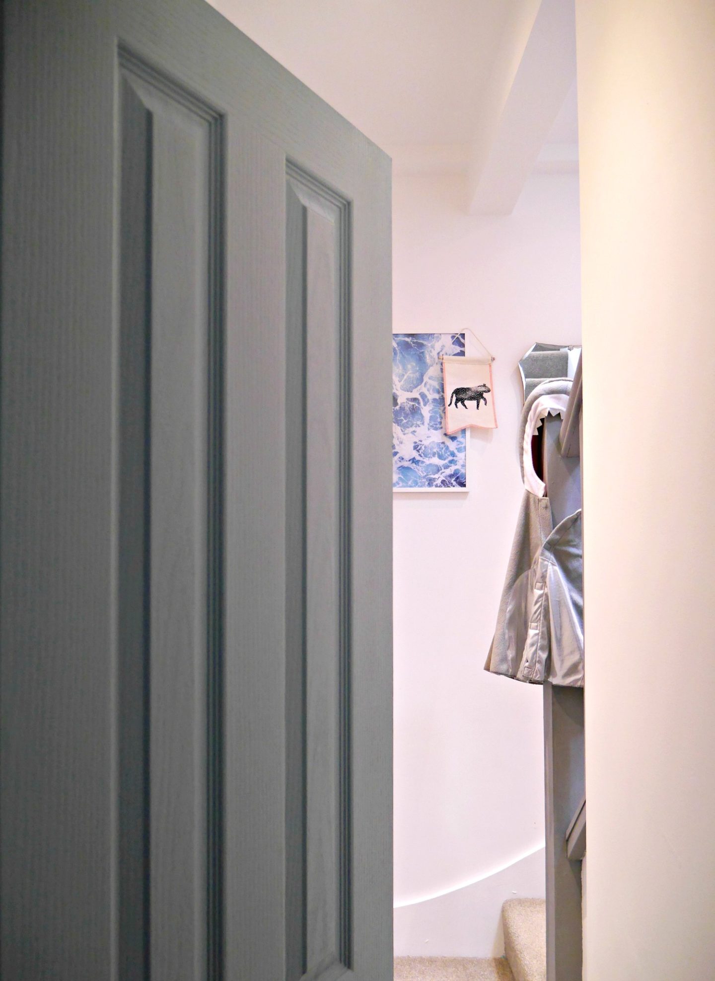 Painted doors - duck egg blue by Crown Paint