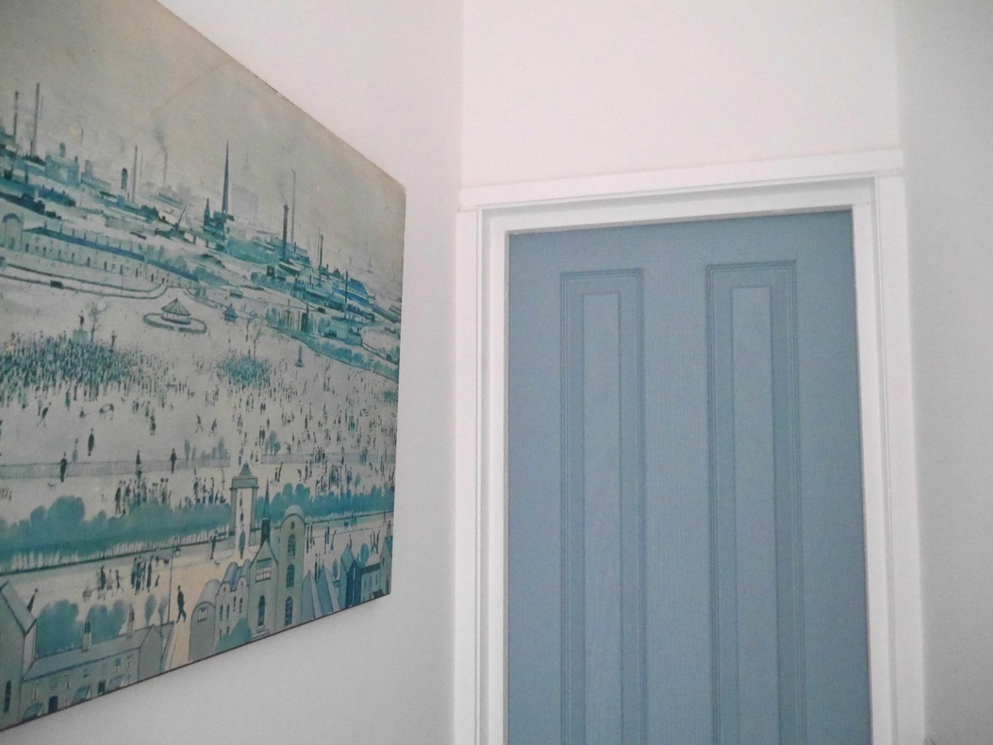 Painted doors - Duck Egg by Crown Paint's Breatheasy range