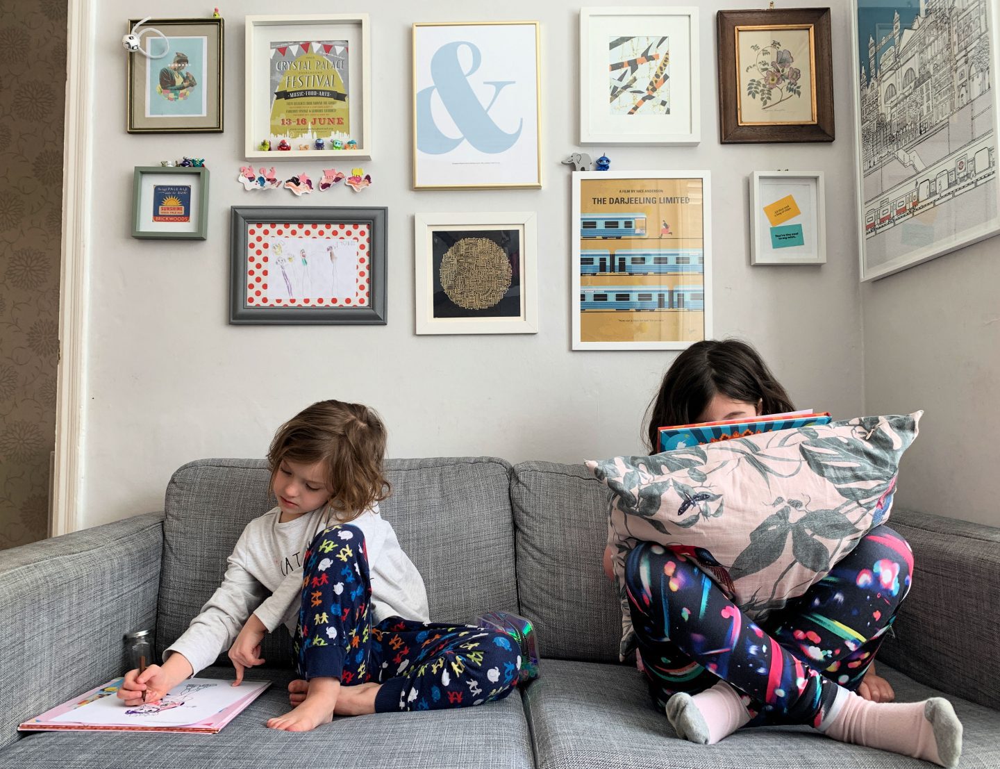 Parenting in a pandemic - lockdown art