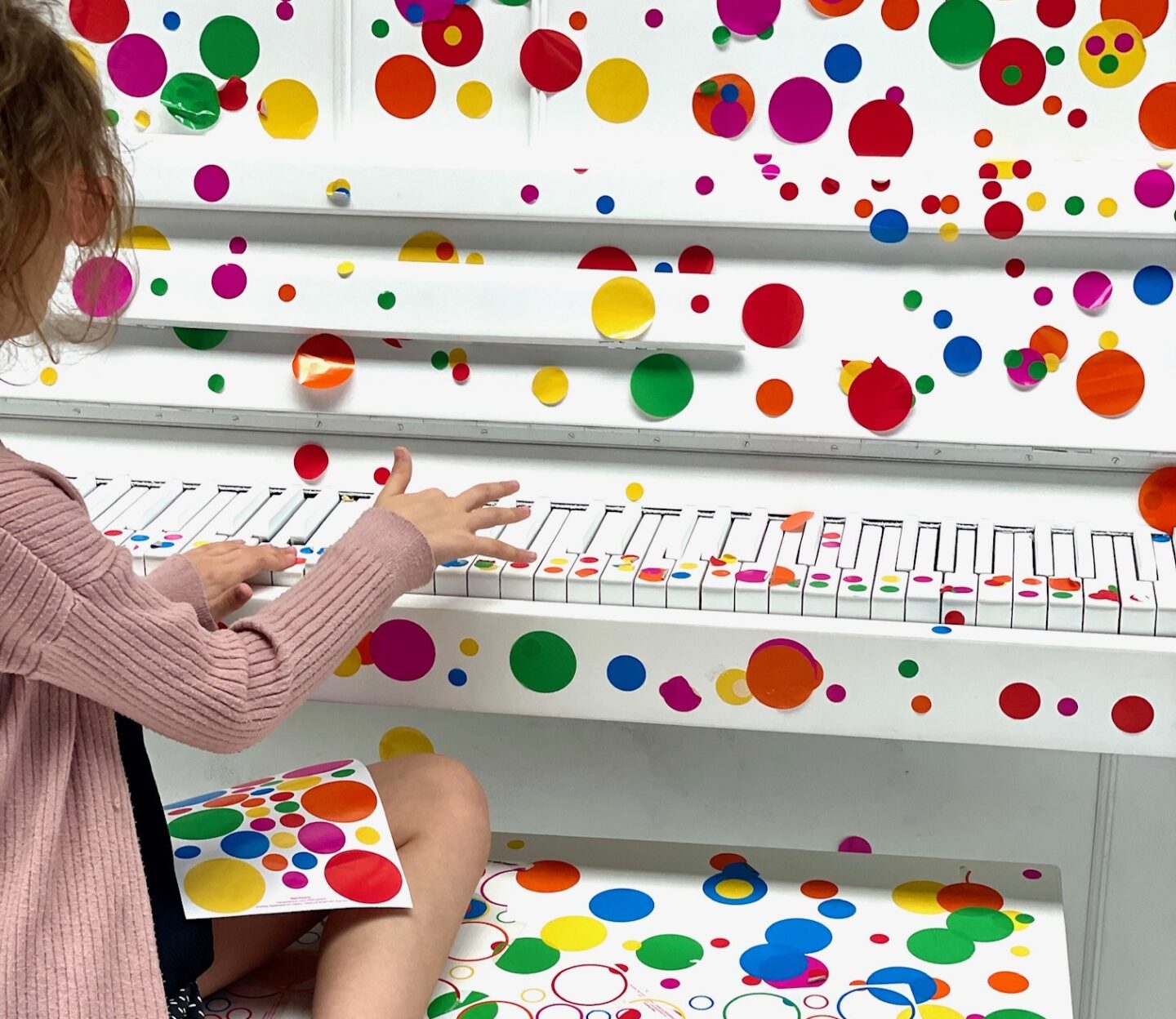 Stickers at Obliteration Room Tate Modern 