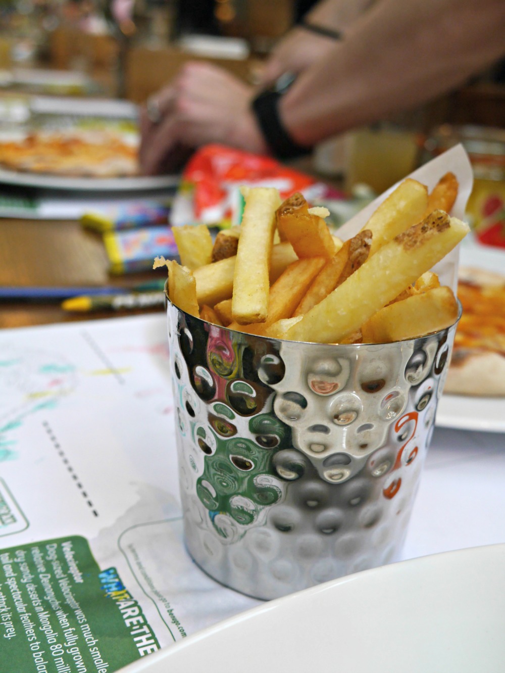 T Rex Grill food at Natural History Museum London