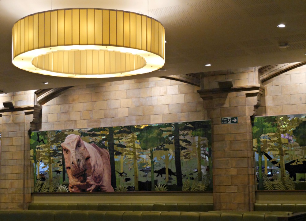 T Rex Grill review Natural History Museum London