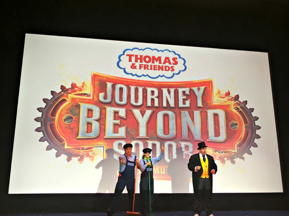 Thomas the Tank Engine - Journey Beyond Sodor animated film premier