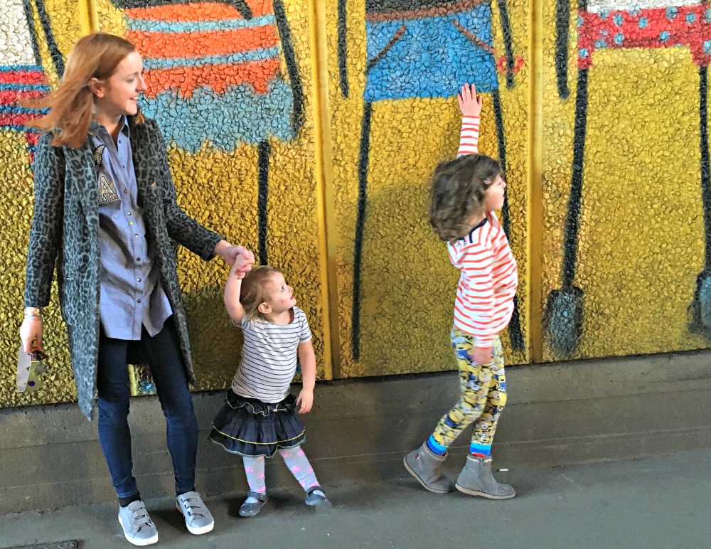 Wall art at The Southbank, London