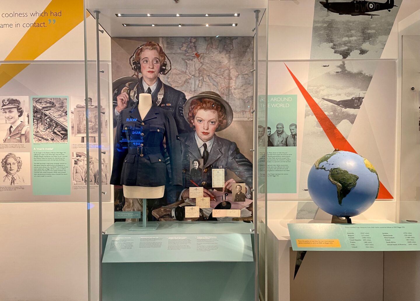 women in the war at RAF Biggin Hill Museum
