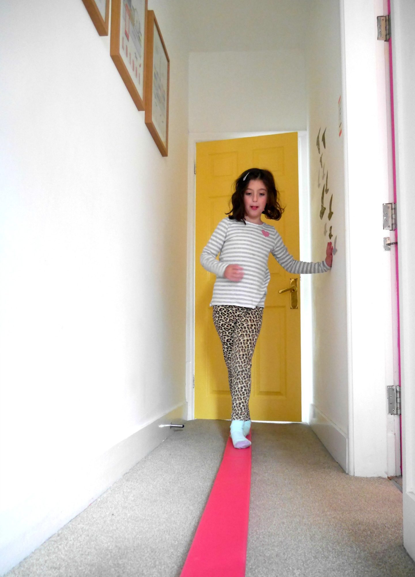 Yellow painted doors - creative family homes