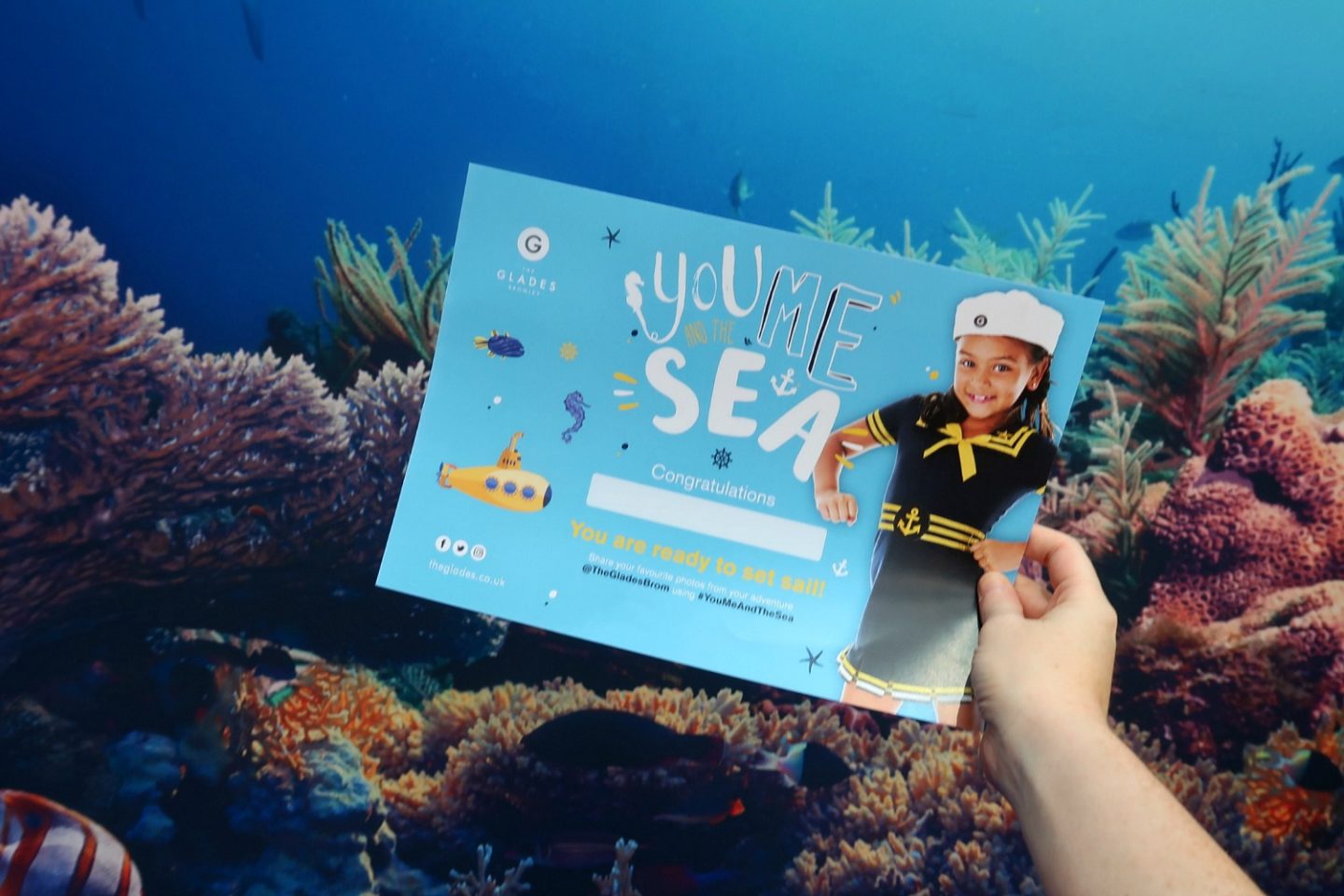 You, me and the sea at The Glades Bromley