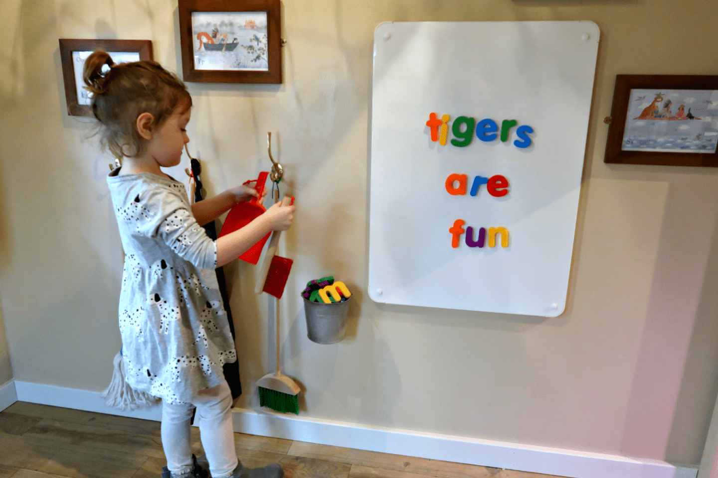 The Tiger Who Came to Tea at the Discover children's story centre stratford